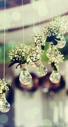 گلدان لامپ حبابی