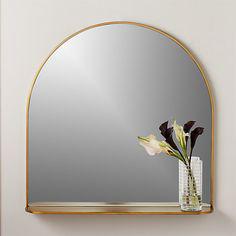 آینه دیواری با شلف (m230708)