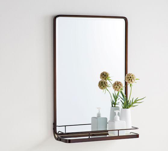 آینه دیواری با شلف (m237720)|ایده ها