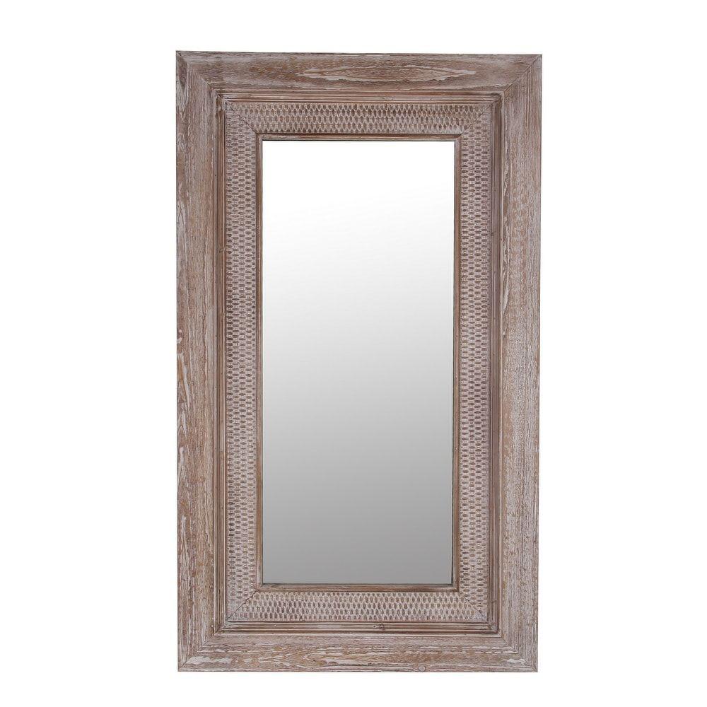 آینه دیواری با قاب چوبی (m237756)|ایده ها