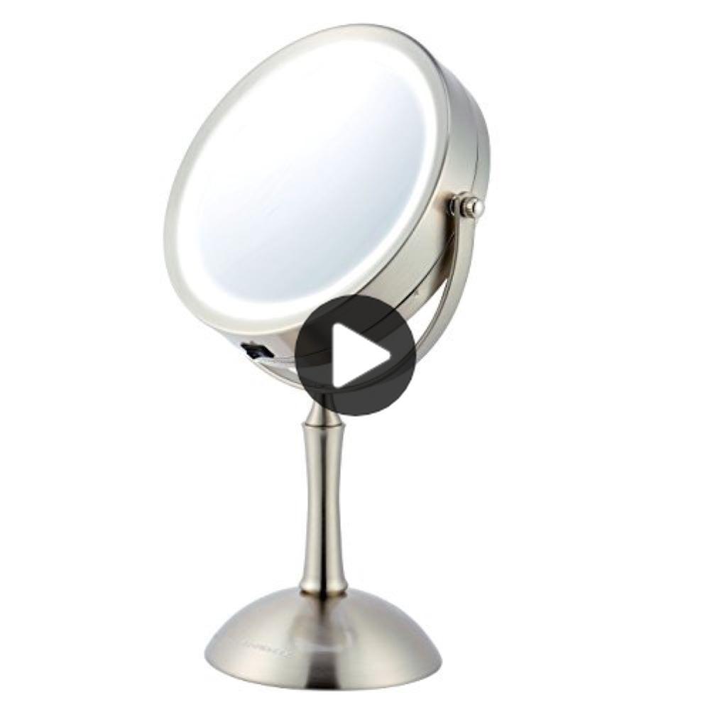 آینه رومیزی آرایش مدل چراغدار (m237873)|ایده ها