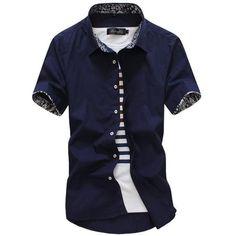 پیراهن مردانه آستین کوتاه (m241157)