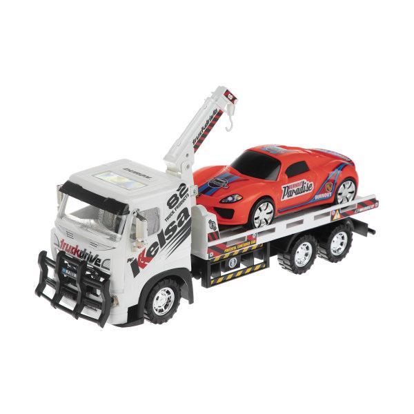 جرثقیل اسباب بازی دورج توی مدل Tow Truck مجموعه 2 عددی|دیجی‌کالا