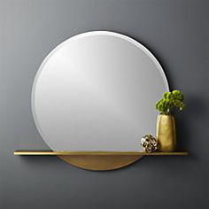 آینه دیواری با شلف (m246898)