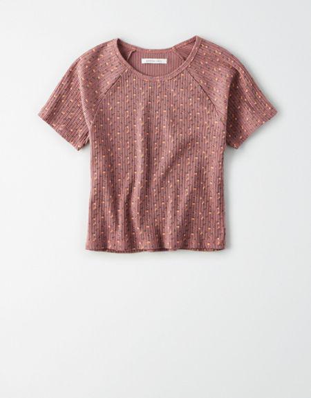 تی شرت زنانه اسپرت نخی (m251367)|ایده ها