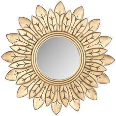 آینه دیواری طرح خورشید (m254085)