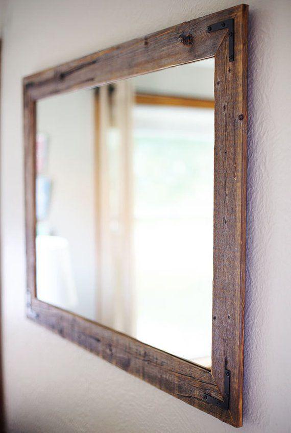 آینه دیواری چوبی (m254051)|ایده ها