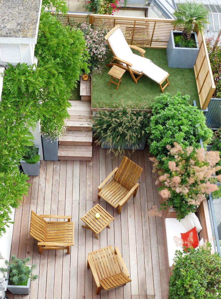 طراحی باغچه پشت بام (m255012)|ایده ها