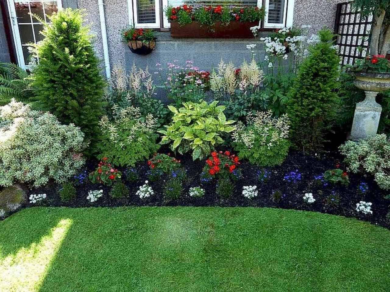 طراحی باغچه در حیاط (m255291)|ایده ها
