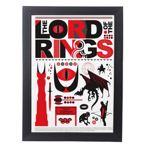 تابلو آگاپه مدل G162 طرح Lord of The Ring|دیجی‌کالا