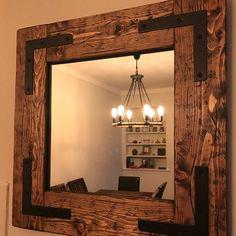 آینه دیواری چوبی (m259028)
