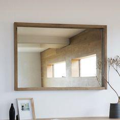 آینه دیواری با قاب چوبی (m258933)