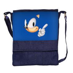 کیف دوشی چی چاپ طرح Sonic کد 65680