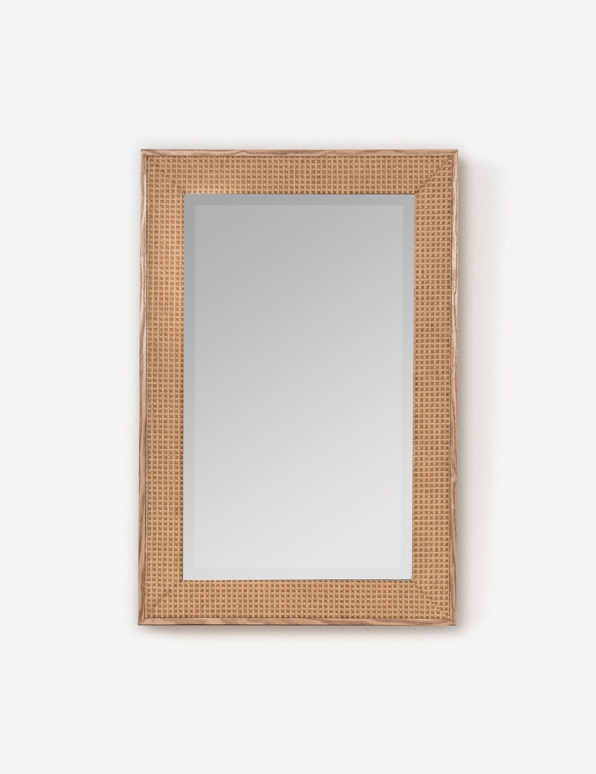 آینه دیواری با قاب چوبی (m267850)|ایده ها