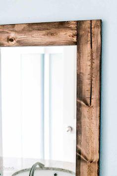 آینه دیواری چوبی (m268024)