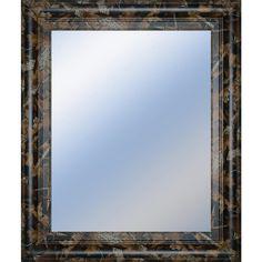 آینه دیواری با قاب چوبی (m267856)