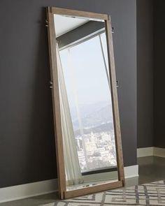 آینه دیواری با قاب چوبی (m267852)