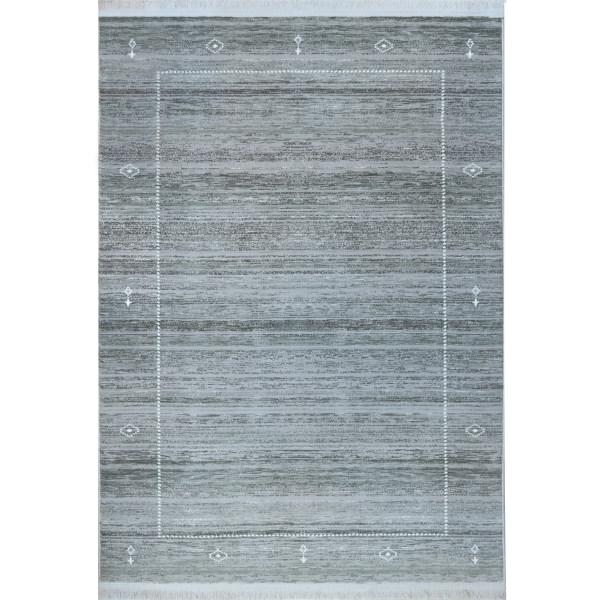 فرش ماشینی فرش رادین طرح گبه 15 رنگ زمینه طوسی|دیجی‌کالا