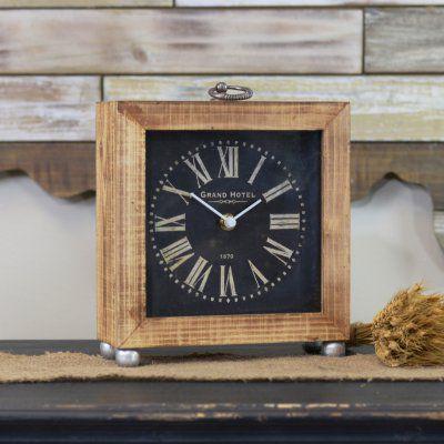 ساعت چوبی صفحه مشکی|ایده ها