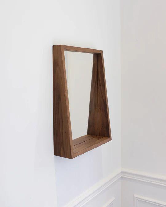 آینه دیواری با قاب چوبی (m275400)|ایده ها