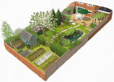 طراحی باغچه خانه (m275785)