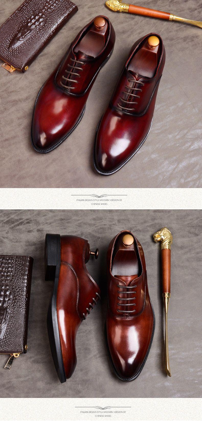 مدل کفش مردانه چرم (m275052)|ایده ها
