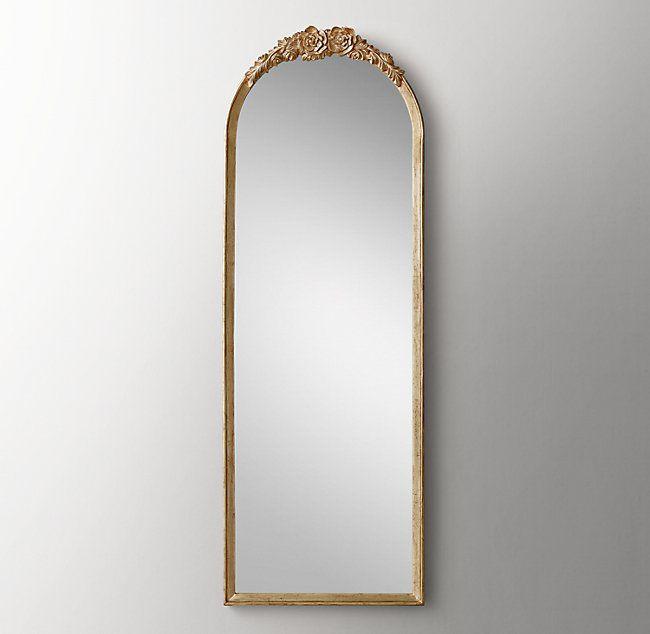 آینه قدی دیواری و ایستاده با قاب چوبی گلدار|ایده ها