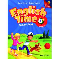 کتابENGLISH TIME 1 اثر SUSAN RIVERS AND SETSUKO TOYAMA انتشارات OXFORD