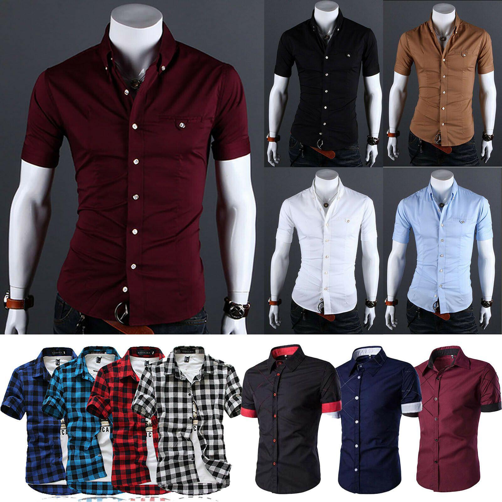 پیراهن مردانه آستین کوتاه (m286790)|ایده ها