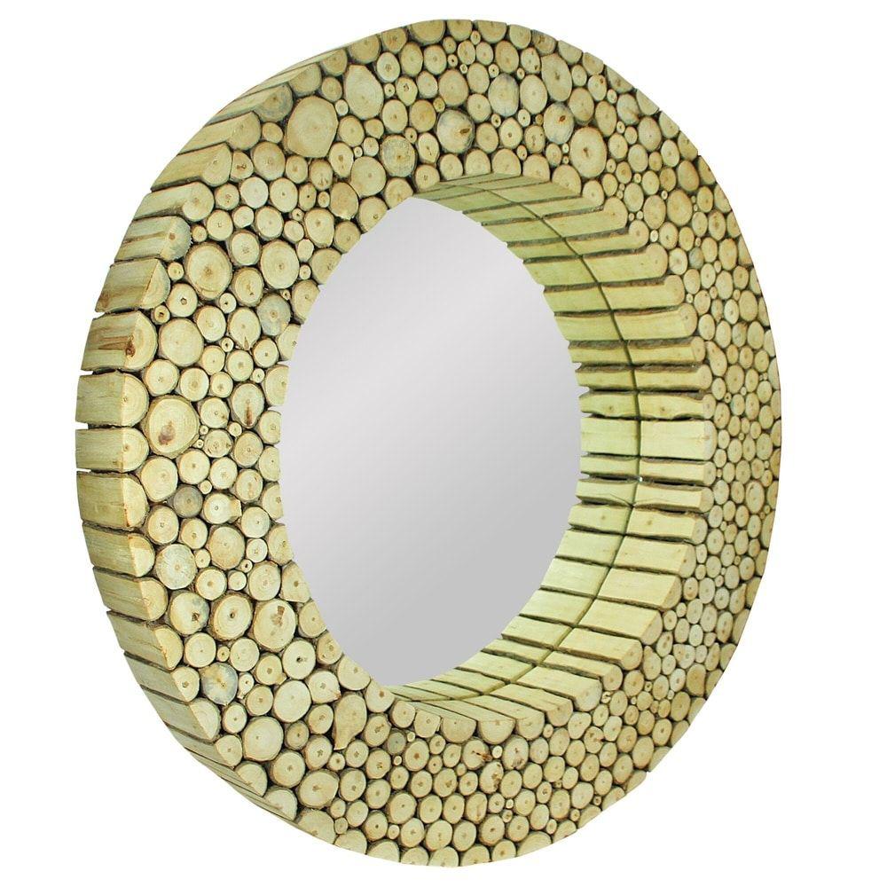 آینه دیواری با قاب چوبی (m287278)|ایده ها