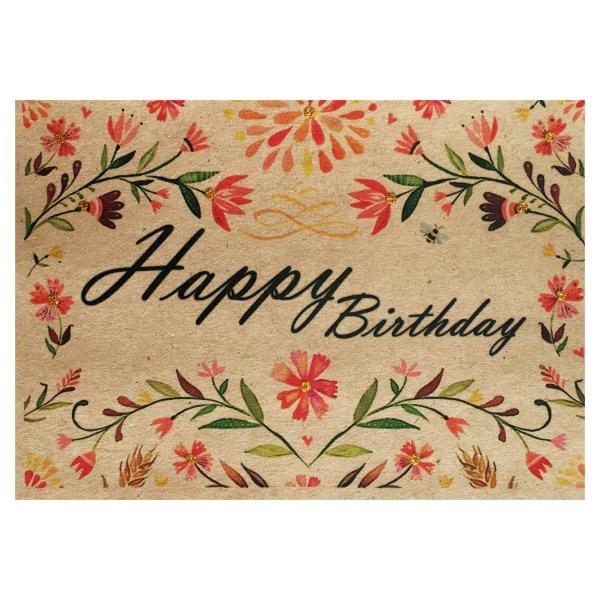 کارت پستال طرح تولد مبارک کد 0056|دیجی‌کالا