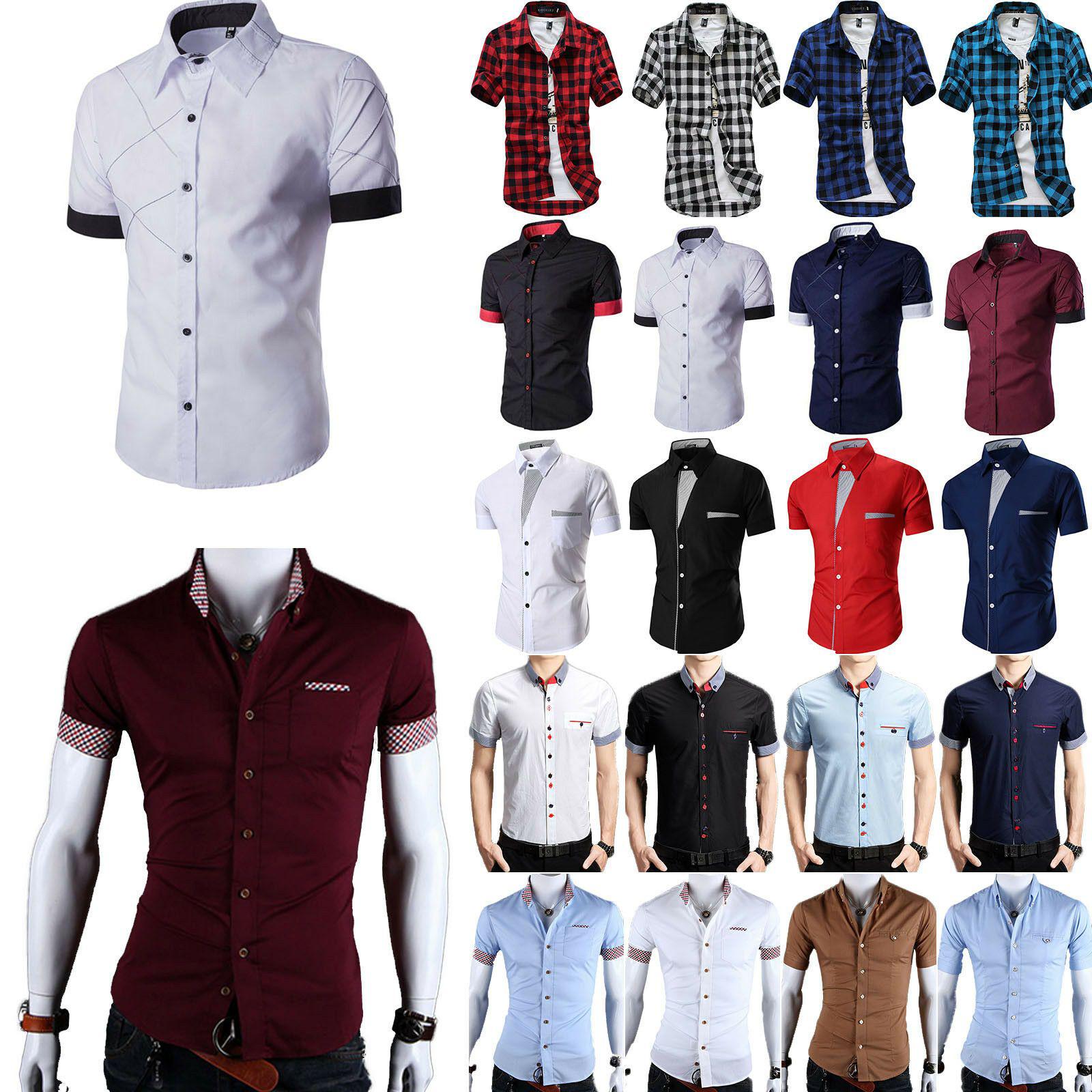 پیراهن مردانه آستین کوتاه (m289656)|ایده ها