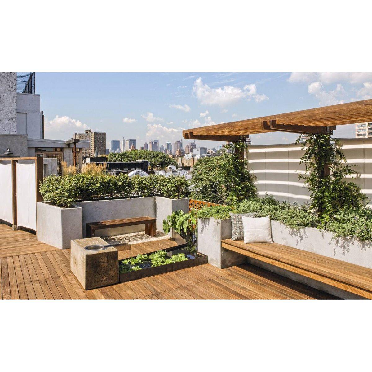طراحی باغچه پشت بام (m289554)|ایده ها