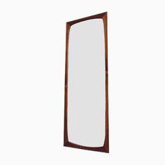 آینه قدی دیواری و ایستاده با قاب چوبی ساده