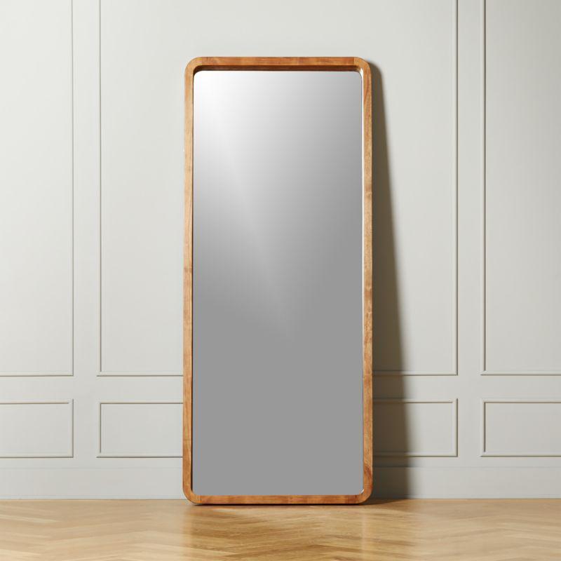 آینه دیواری چوبی (m292114)|ایده ها