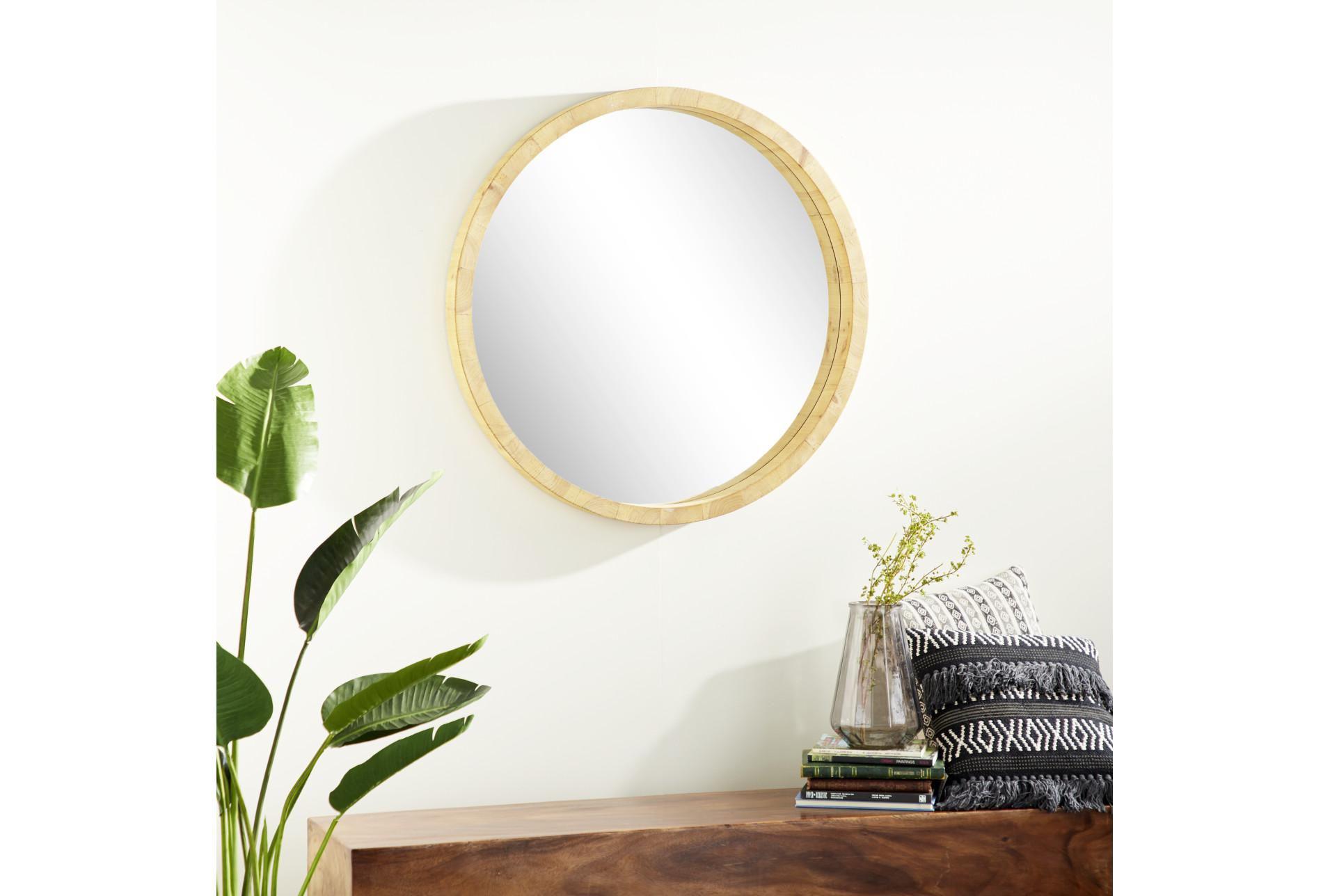 آینه دیواری با قاب چوبی (m292057)|ایده ها