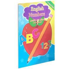 کتاب آموزش اعداد انگلیسی همراه با برچسب اثر زهرا مرادی