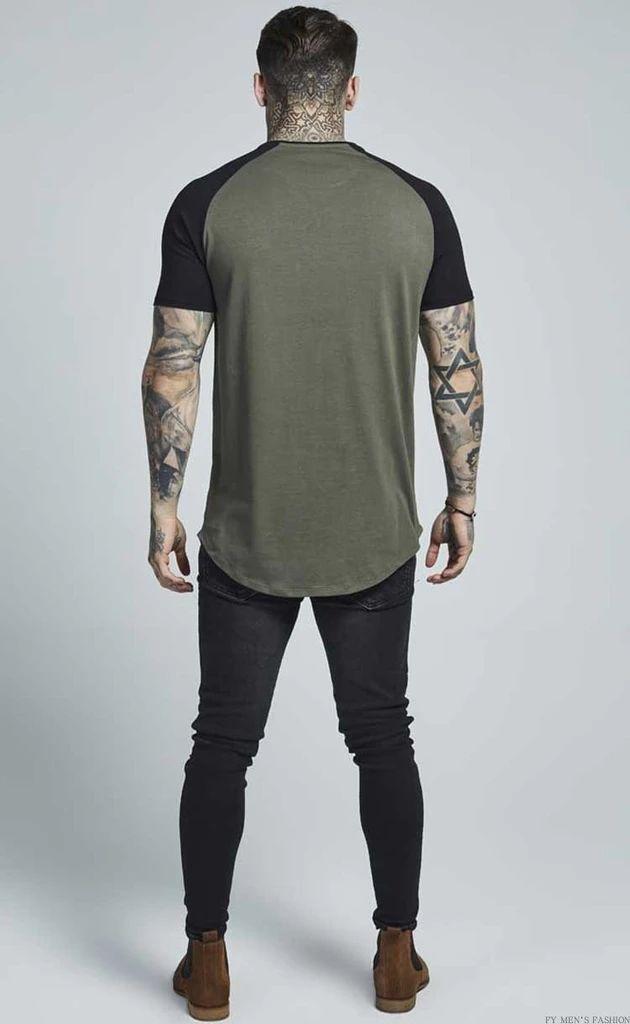 تی شرت مردانه لانگ (m295335)|ایده ها