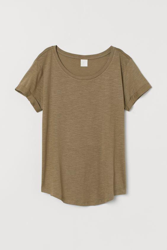 تی شرت زنانه اسپرت نخی (m295467)|ایده ها