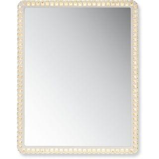 آینه قاب سفید مستطیلی|ایده ها