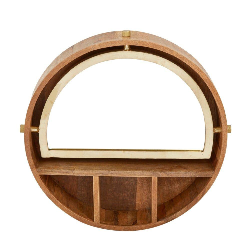 آینه دیواری با قاب چوبی (m306028)|ایده ها
