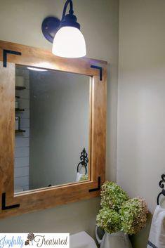 آینه دیواری چوبی (m306108)