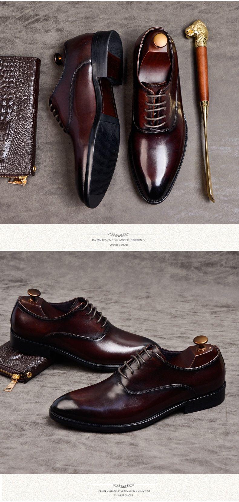 مدل کفش مردانه چرم (m305520)|ایده ها