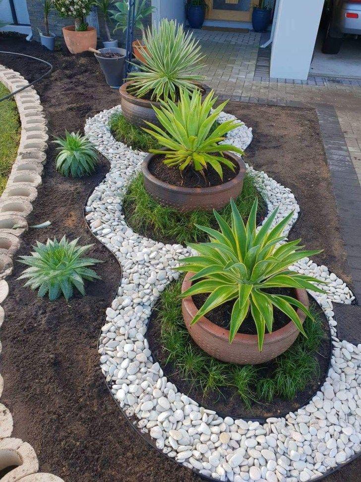 طراحی باغچه در حیاط (m311394)|ایده ها