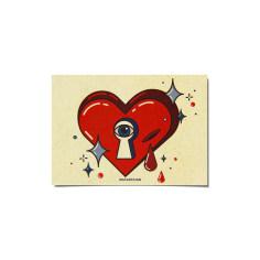  کارت پستال ماسا دیزاین طرح عشق و قلب کد postv261