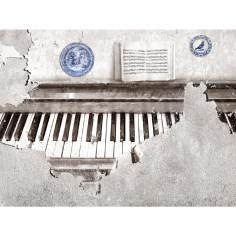 پوستر دیواری طرح موسیقی و پیانو کد pb150