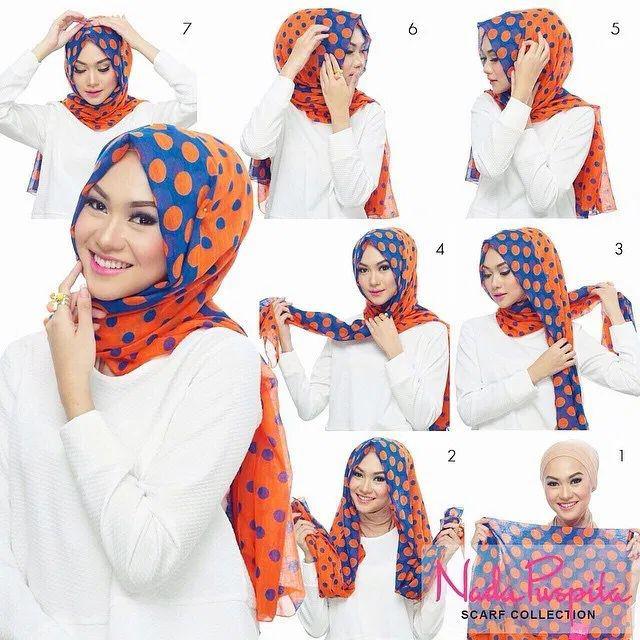 مدل بستن روسری باحجاب (m331452)|ایده ها