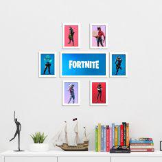 تابلو طرح FORTNITE مجموعه 7 عددی