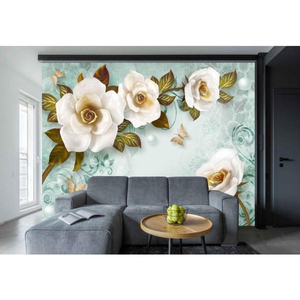 پوستر دیواری طرح گل های رز کد p013|دیجی‌کالا