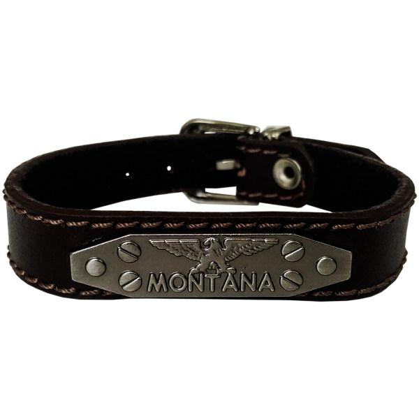 دستبند چرم وارک طرح مونتانا مدل ماکان کد rb197|دیجی‌کالا